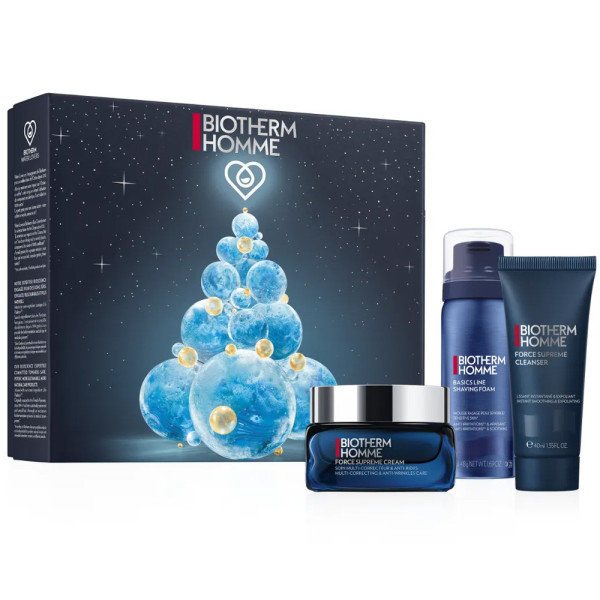 Biotherm Homme Force Supreme Coffret Routine Correctrice Anti Age