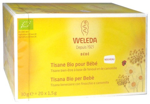 Nsfp Weleda Tisane Bio Pour Bebe x1 5g