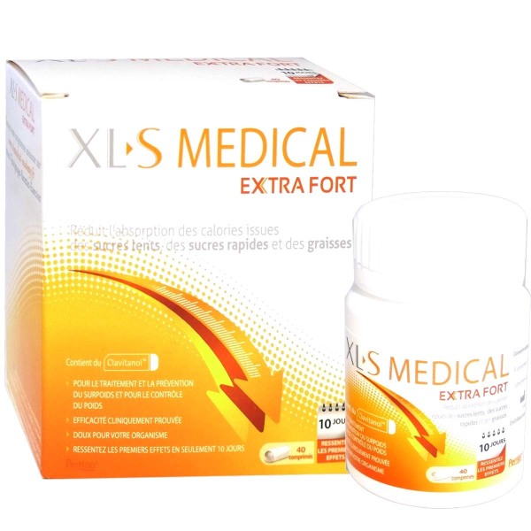 XLS Medical Extra Fort Triple Action 40 Comprimés