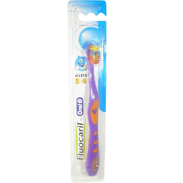 Nsfp Fluocaril Brosse A Dent Pour Enfant De 2 A 6 Ans